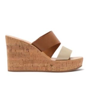 Dolce Vita Two-Band Platform Wedge Sandal